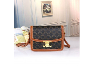 셀린느 틴 트리옹프 탄 숄더백 (가방)