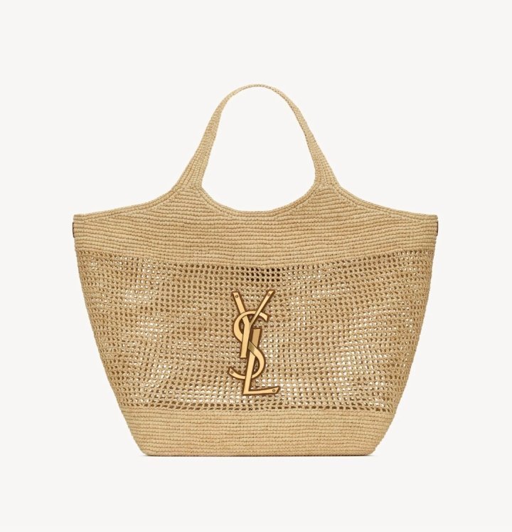 입생로랑 라피아 맥시 쇼퍼백 (가방)