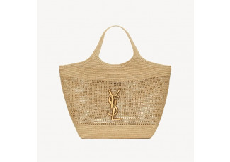 입생로랑 라피아 맥시 쇼퍼백 (가방)