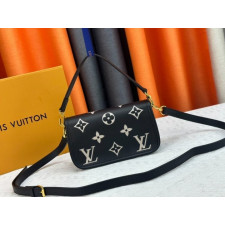 루이비통 다이앤 바이컬러 모노그램 앙프렝뜨 레더 네이비 숄더백 (가방)