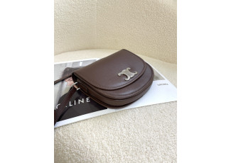 셀린느 미디엄 베사체 크로스백 브라운 (가방)