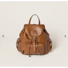 미우미우 브라운 백팩 (가방)