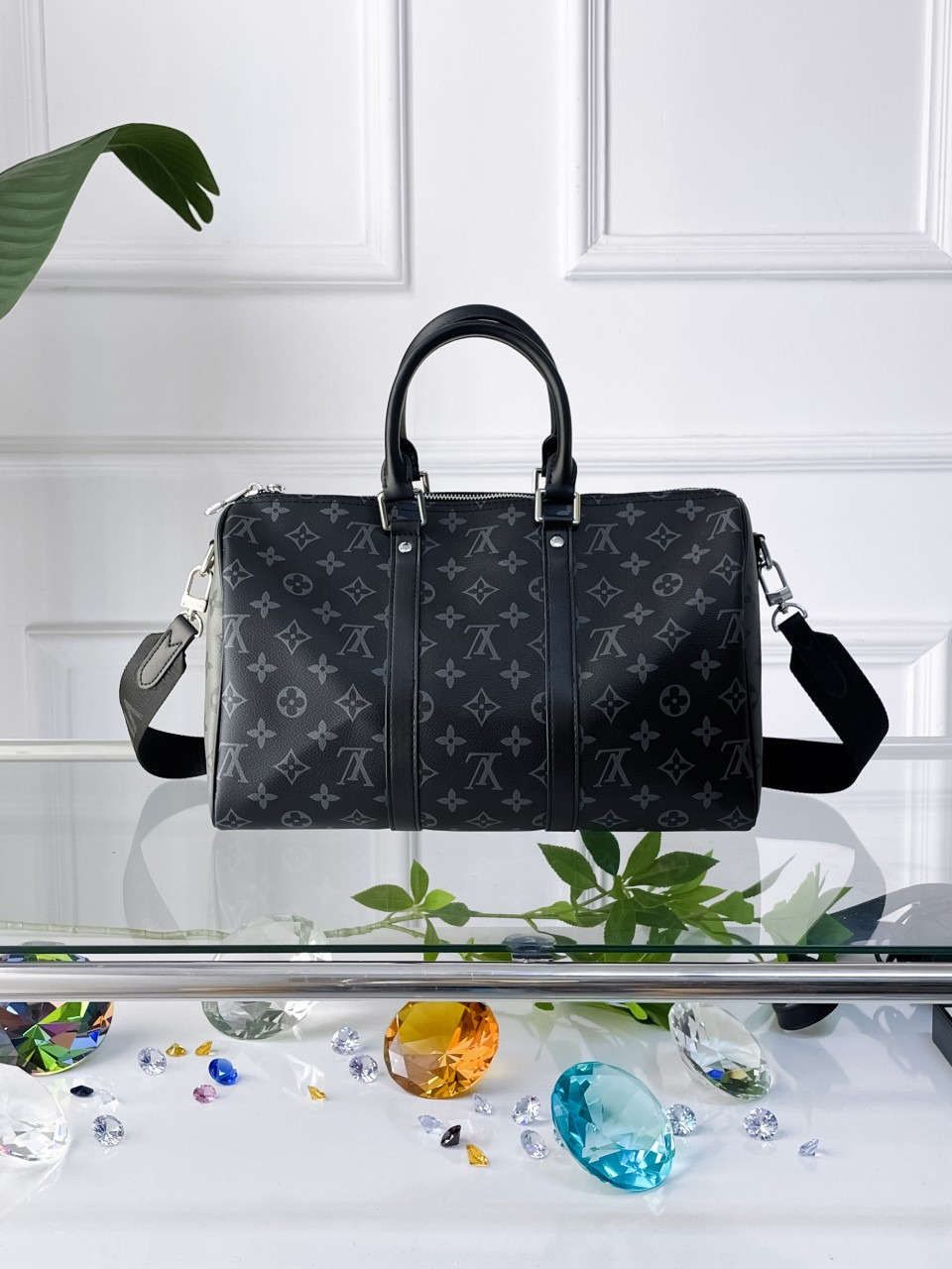 루이비통 이클립스 키폴 반둘리에 35 여행구 가방