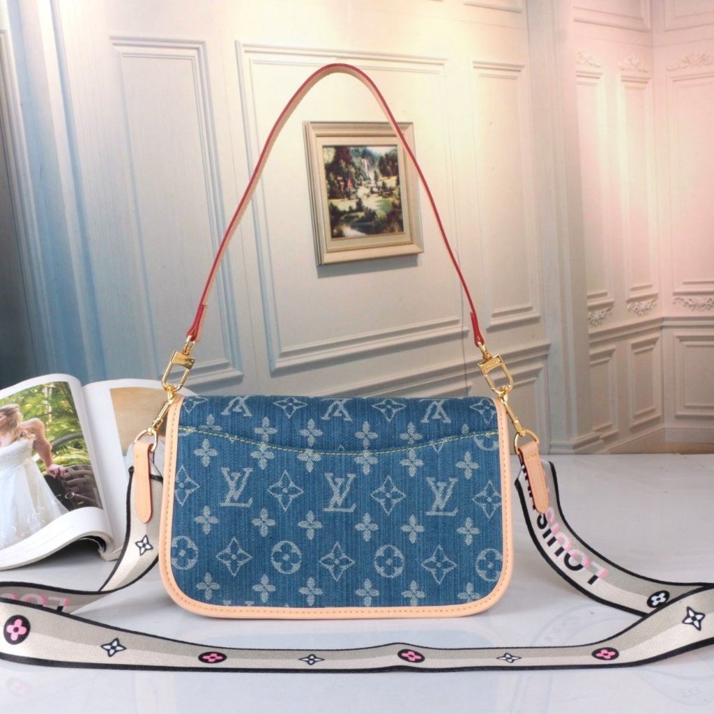 루이비통 다이앤 데님 숄더백 (가방)