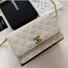 샤넬 woc 크로스백 아이보리 (가방)