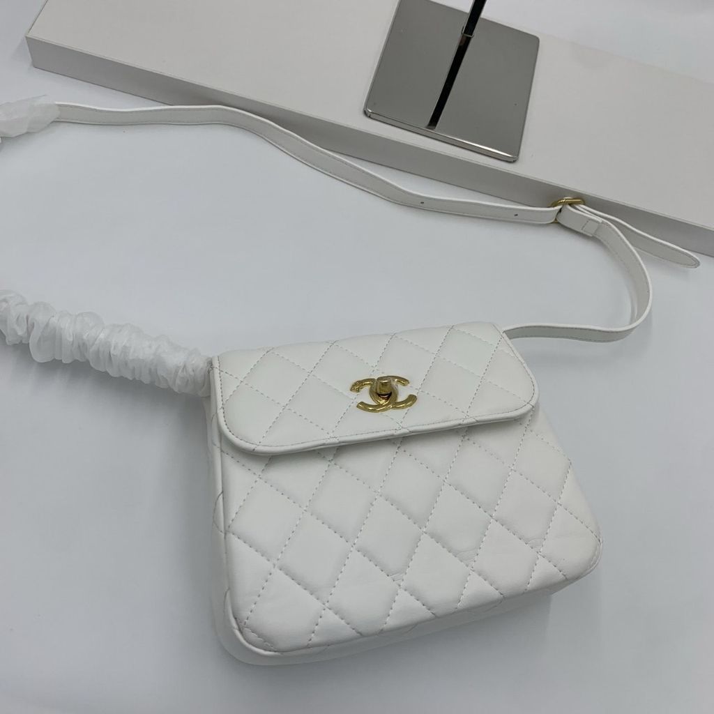 샤넬 미니 플랩백 화이트 (가방)