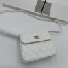 샤넬 미니 플랩백 화이트 (가방)