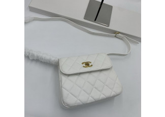 샤넬 미니 플랩백 화이트 (가방)