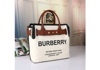 버버리 캔버스 트리플 스터드 벨트백 (가방)