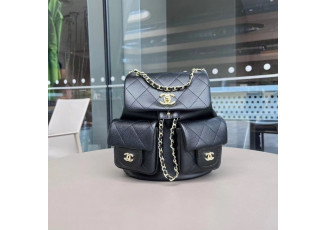 샤넬 듀마 백팩 블랙 (가방)