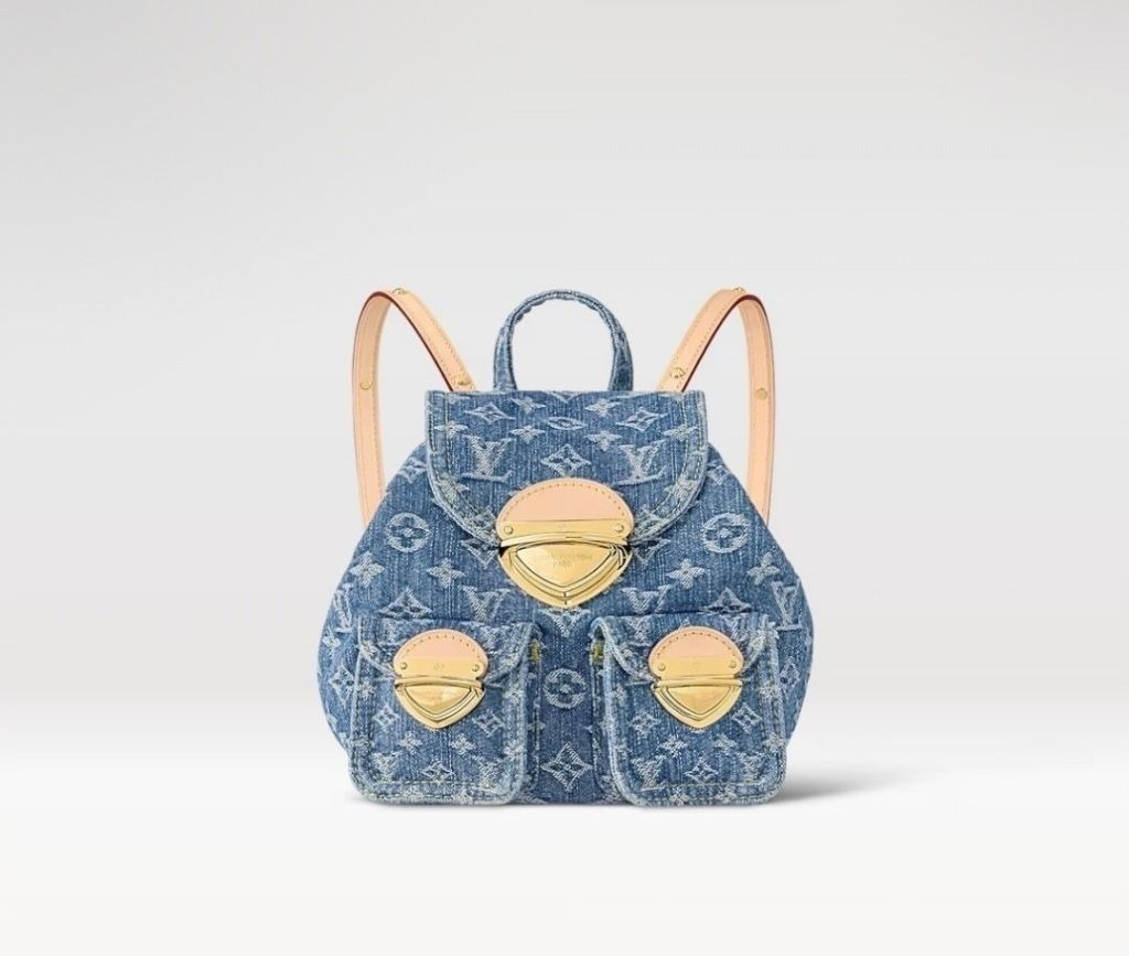 루이비통 베니스 데님 백팩 (가방)