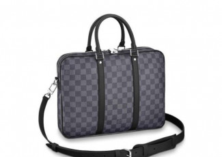 루이비통 흑다미 서류 가방