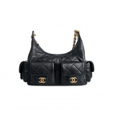 샤넬 25 투포켓 블랙 숄더백 (가방)