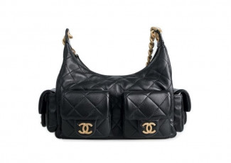 샤넬 25 투포켓 블랙 숄더백 (가방)