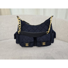 샤넬 25 투포켓 데님 숄더백 (가방)