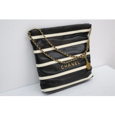 샤넬 블랙 & 골드 뉴 컬러 22백 (가방)