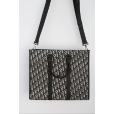 디올 이스트웨스트 오블리크 블랙 토트백 (가방)