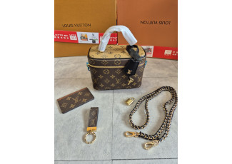 루이비통 베니티 PM 탑핸들 토트백 3종 세트