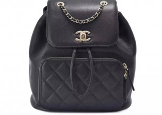 샤넬 캐비어 금장 백팩 (가방)