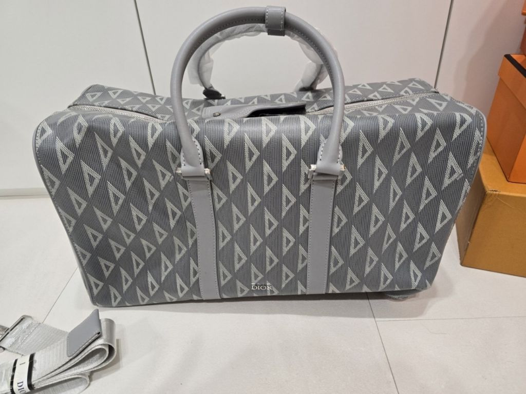 디올 링고 여행구 보스턴백 그레이 (가방)