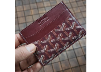 고야드 1-74 카드지갑 버건디