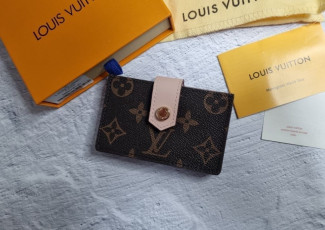 루이비통 아코디언 로즈발레린 카드지갑