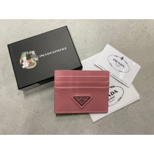 프라다 카드지갑 핑크