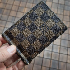 루이비통 106 다미에 머니클립 지갑