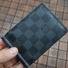 루이비통 105 다미에 블랙 머니클립 지갑