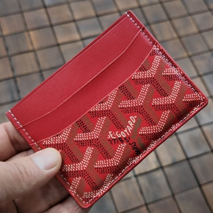 고야드 1-75 레드 카드지갑