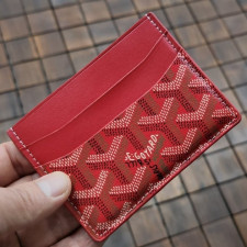고야드 1-75 레드 카드지갑