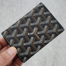 고야드 7 카드 명함 지갑 블랙