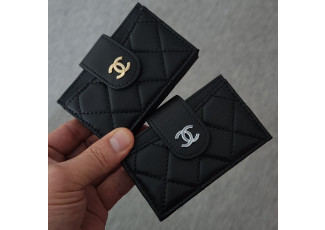 샤넬 241 아코디언 램스킨 카드지갑