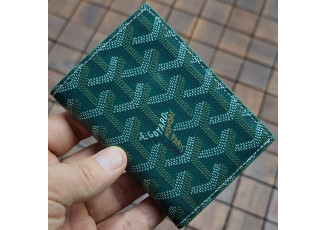 고야드 47 생마르크 카드지갑 그린