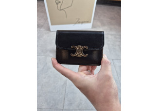 셀린느 샤이니 트리옴프 카드홀더 지갑