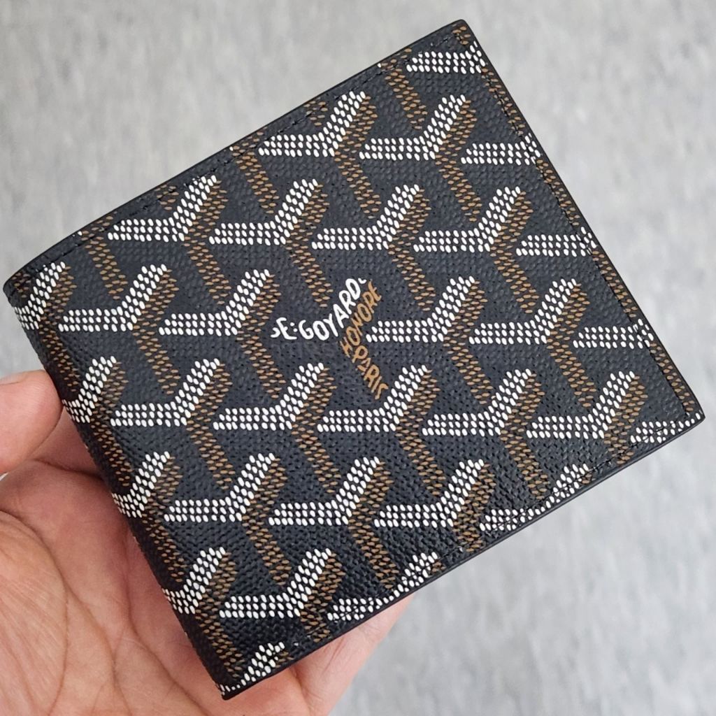 고야드 68 빅투와르 반지갑 블랙