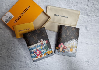 루이비통 비비안 여권 지갑