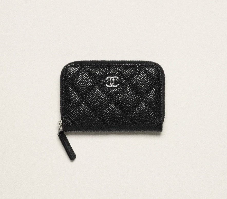 샤넬 지퍼돌이 지갑