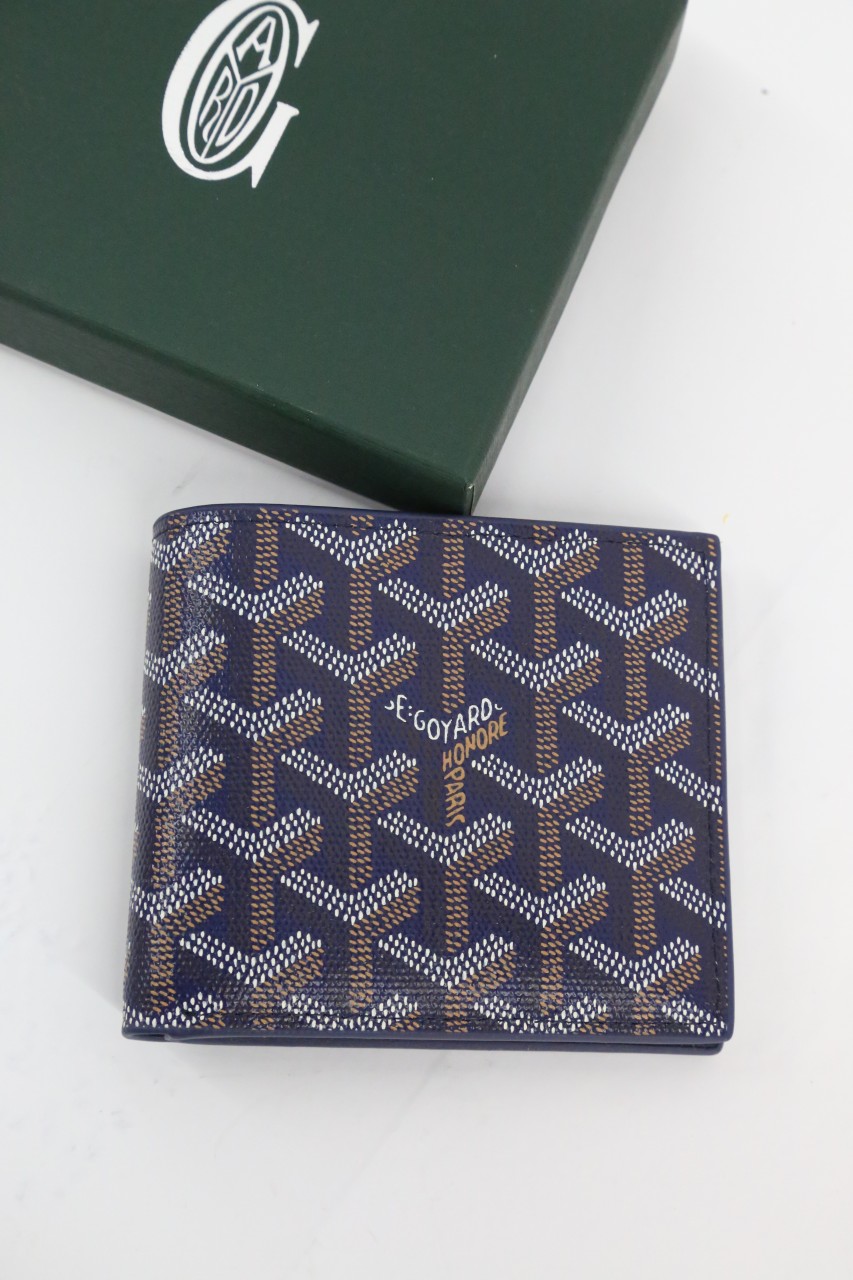 고야드 빅투아르 반지갑 네이비