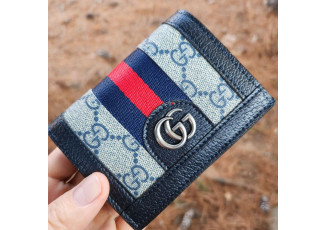 구찌 286 GG 오디피아 중지갑 블랙