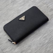프라다 379 사피아노 지퍼돌이 지퍼 장지갑