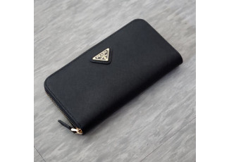 프라다 379 사피아노 지퍼돌이 지퍼 장지갑