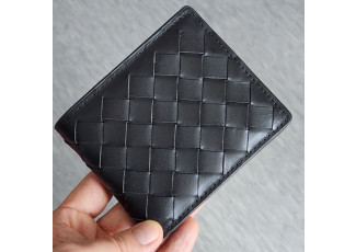 보테가베네타 154 인트레치아토 반지갑 블랙