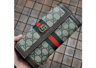 구찌 467 오디피아 GG 장지갑