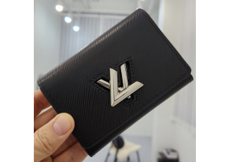 루이비통 102 트위스트 중지갑 은장