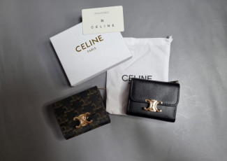 셀린느 트리옹프 컴팩트 반지갑