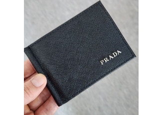 프라다 325 레터링 머니클립 지갑