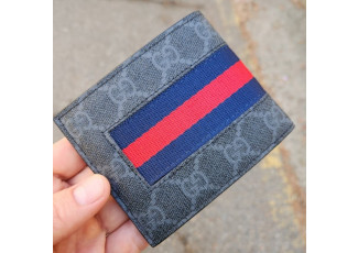 구찌 282 GG 시그너쳐 반지갑 블랙