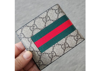 구찌 343 GG 시그너쳐 반지갑 베이지