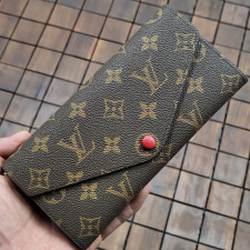 루이비통 48 모노그램 조세핀 장지갑 레드